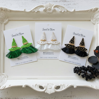 A Little Bit Wicked Witch Earrings