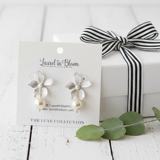 Florence Heirloom Pearl Earrings