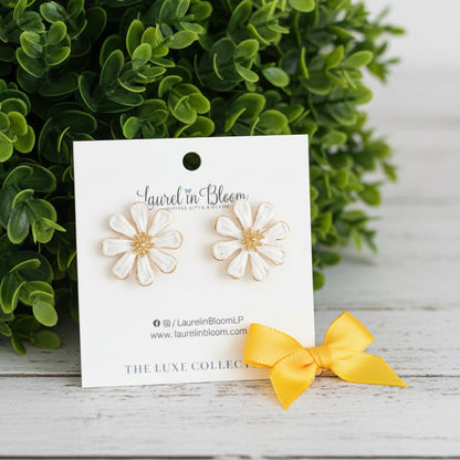 Savannah Floral Garden Party Stud Earrings