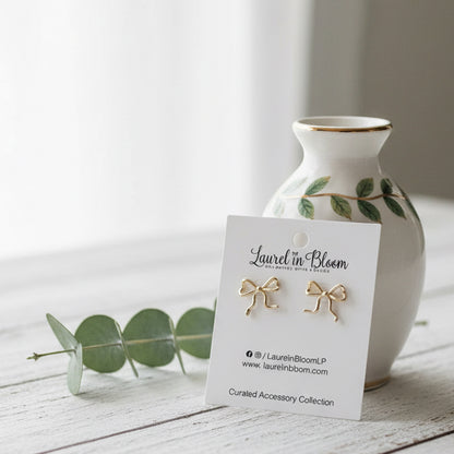 Prima Bow Earrings