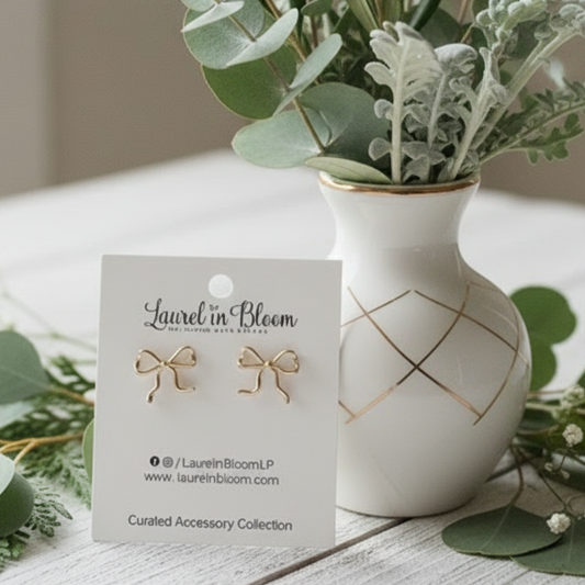 Prima Bow Earrings