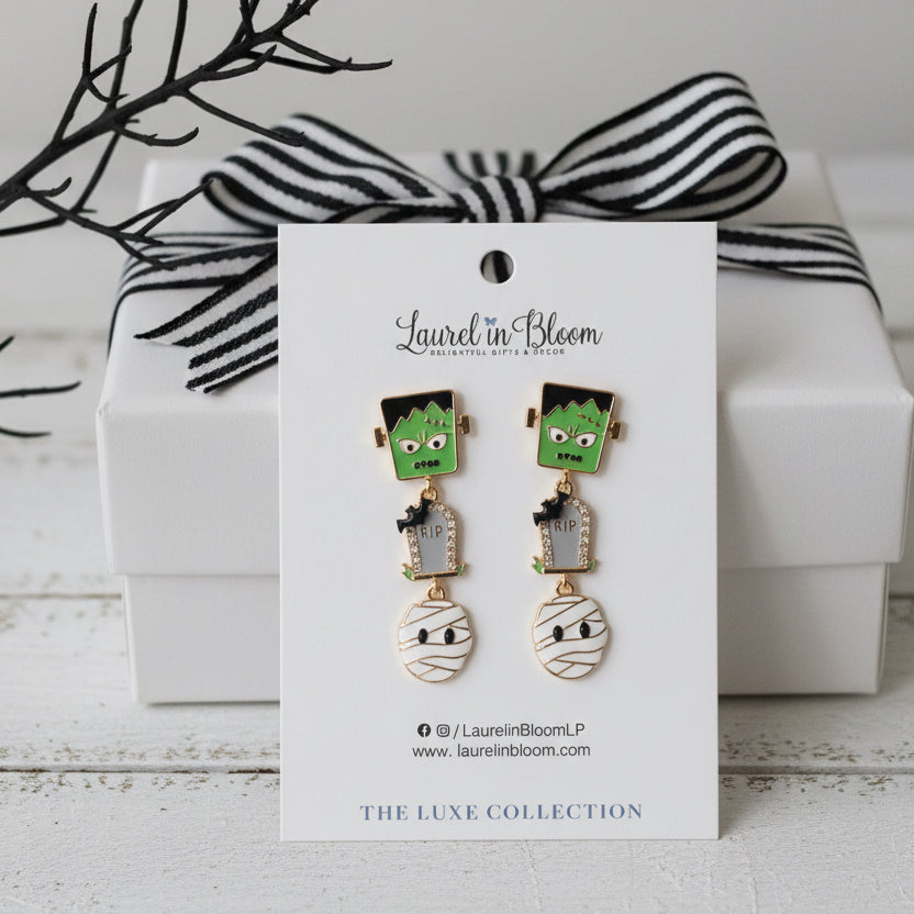 Monster Mash Drop Earrings
