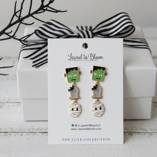Monster Mash Drop Earrings