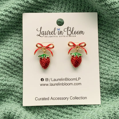 Amalfi Market Strawberry Bow Drops