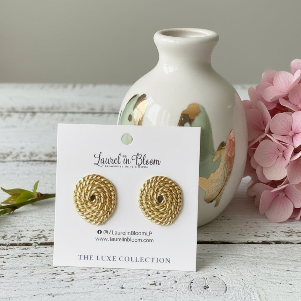 LUXE Rope Knot Statement Earrings