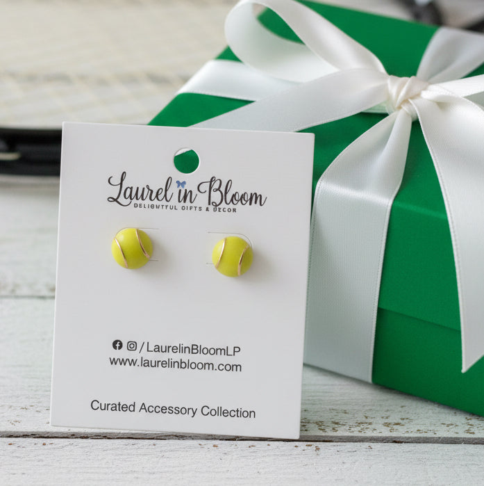 Love Match Tennis Studs