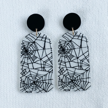Wicked Web Drop Earrings