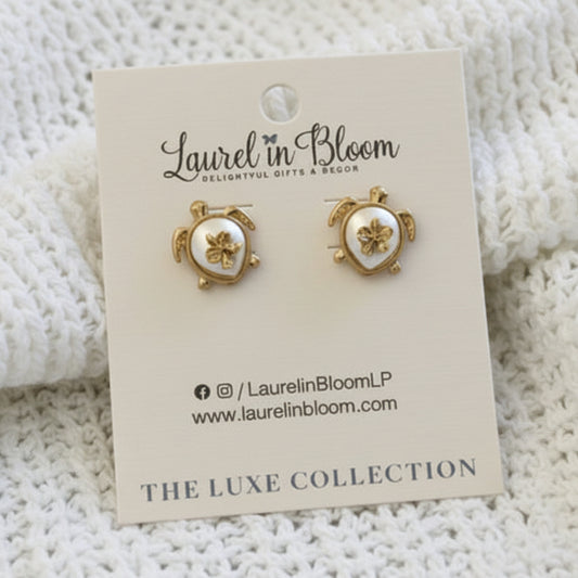 Turtle Cove Hibiscus Studs
