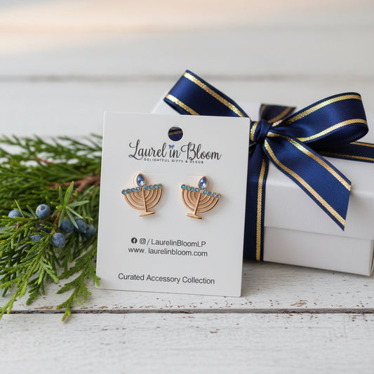 Hanukkah Nights Earrings