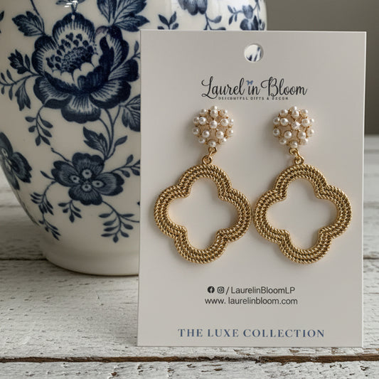 Heirloom Clover Pearl Drops