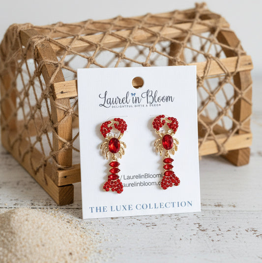 LUXE Lobster Earrings