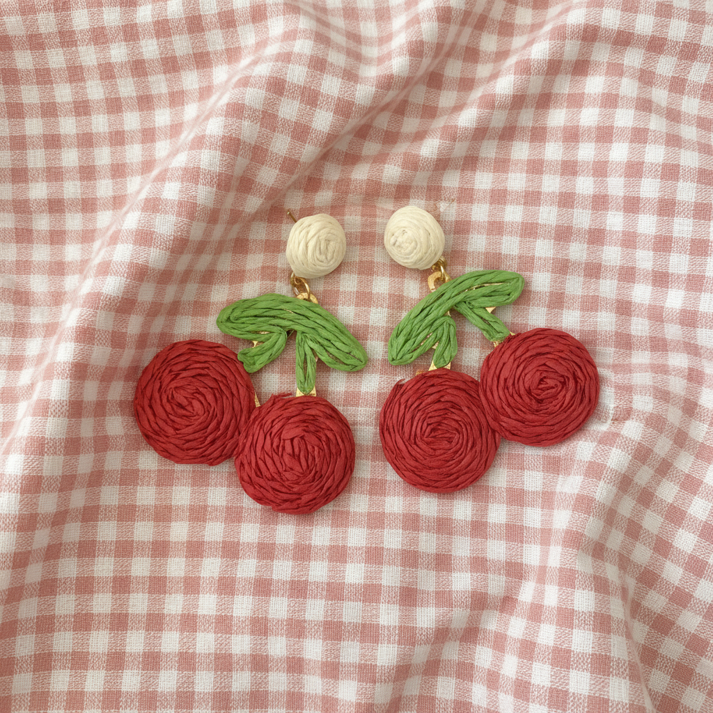 Tutti Frutti Market Drop Earrings
