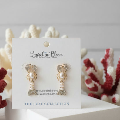 LUXE Lobster Earrings