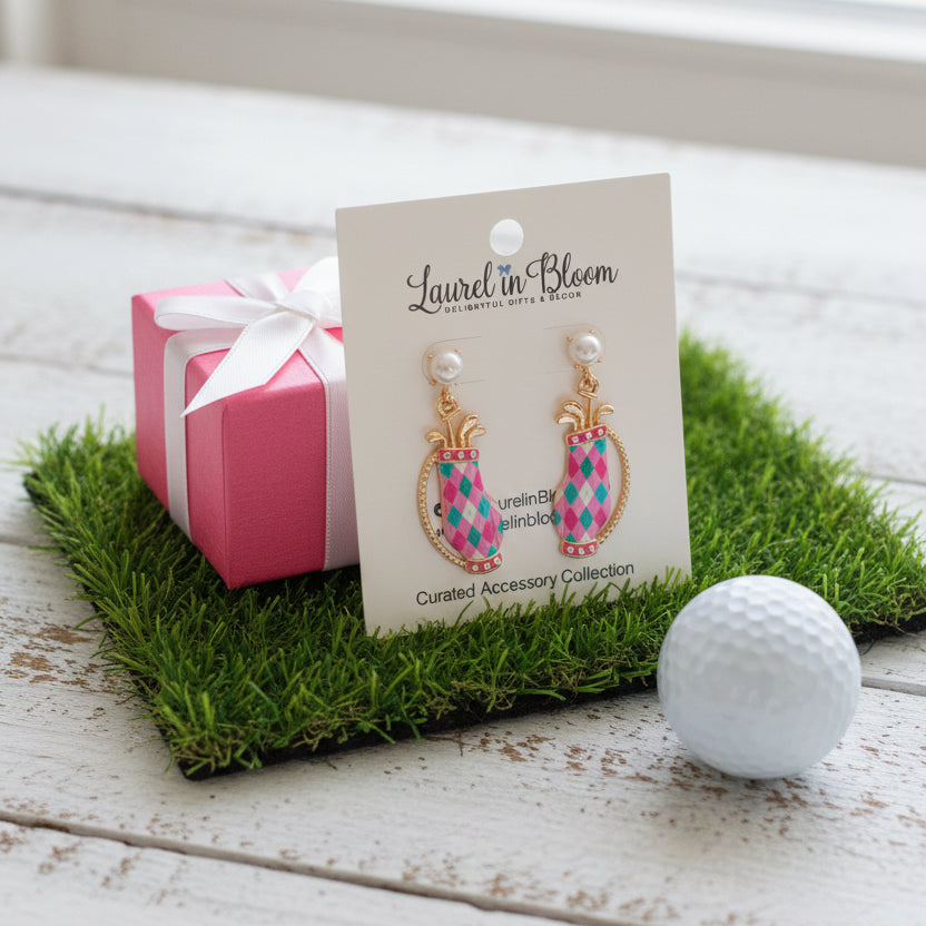 Sweet Tee Cart Bags Earrings
