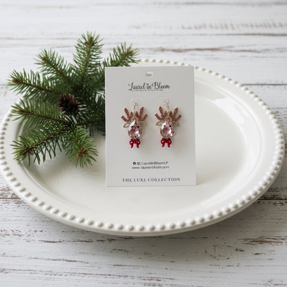 Reindeer Sweetheart Earrings