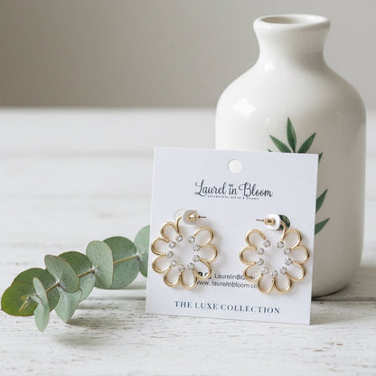 Amanda Floral LUXE Earrings