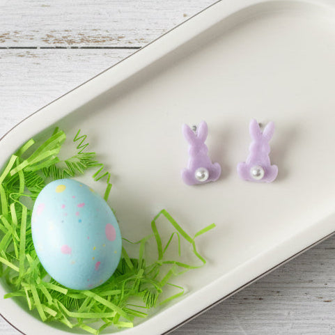 Bitty Bunny Easter Earrings