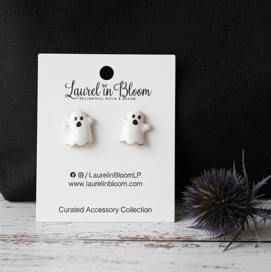 Bitty Boo! Ghost Earrings