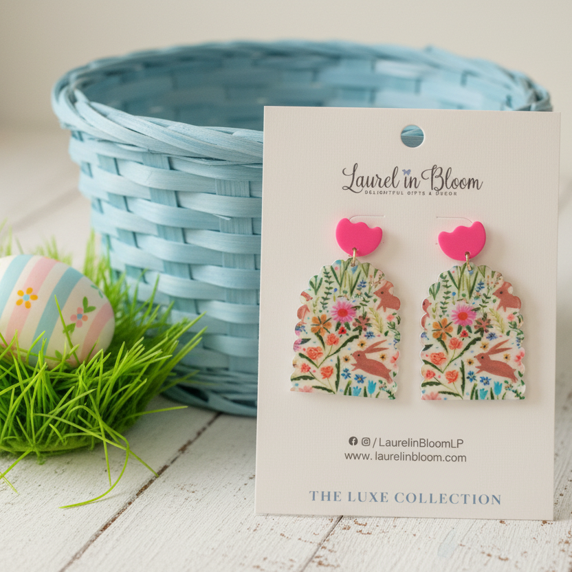 Bunny Trail Garden Earrings
