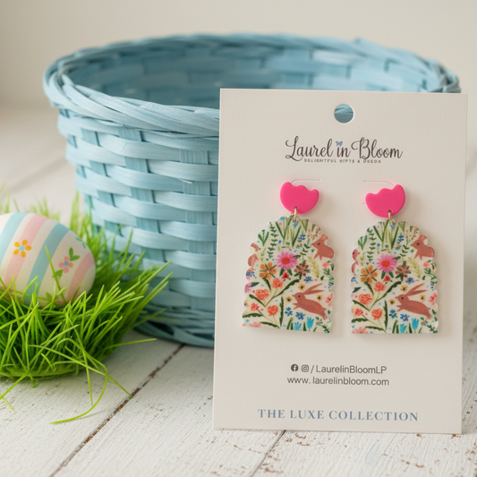 Bunny Trail Garden Earrings