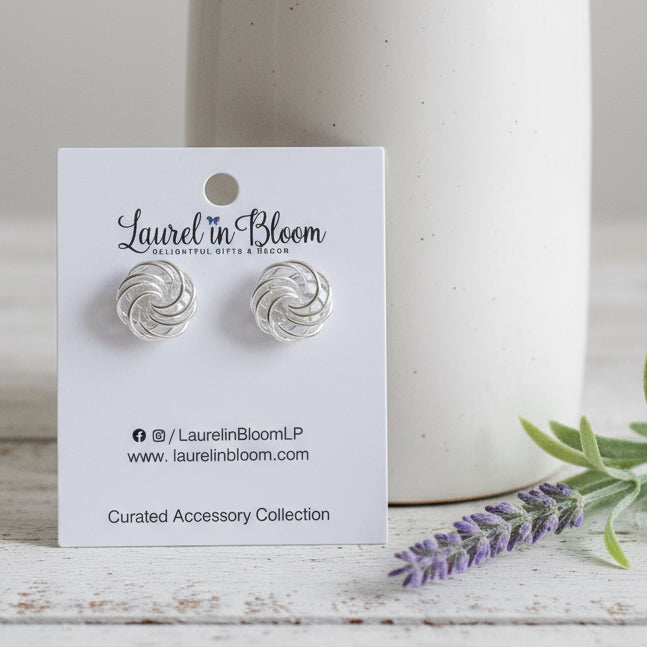 Layered Love Knot Earrings
