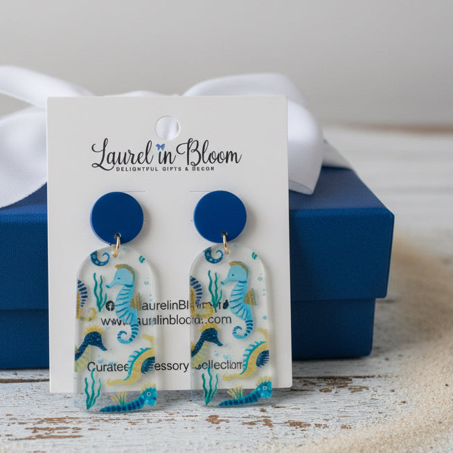 Under the Sea Harbor Drop Earrings