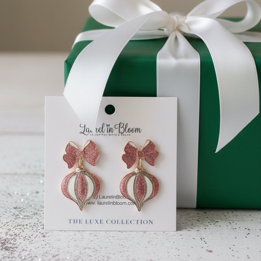Blush Noel Ornament Drops