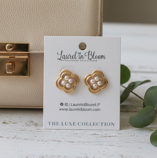 Marguerite Pearl Studs