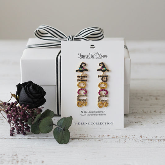 Hocus Pocus Crystal Statement Earrings