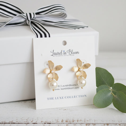 Florence Heirloom Pearl Earrings