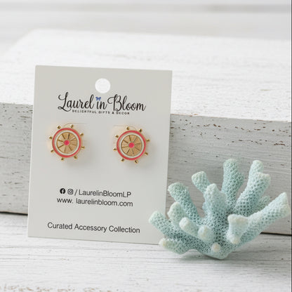 Take the Helm! Earrings