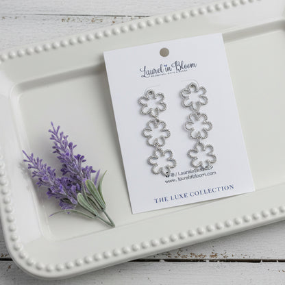 LUXE Petal Bloom Trios Earrings