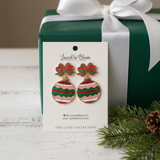 Retro Ribbon Ornament Drops