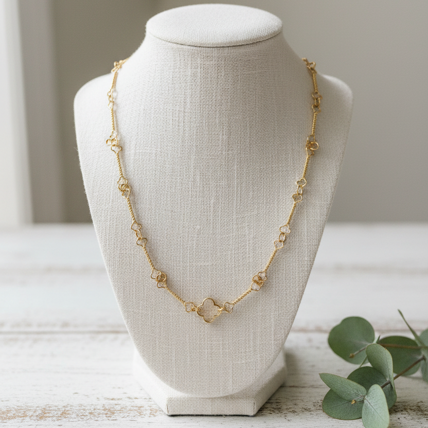 Florentina Signature Link Necklace