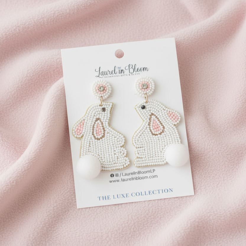 Cottontail Bunny Earrings