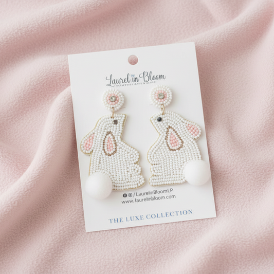 Cottontail Bunny Earrings