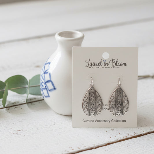 Maggie Sterling Silver Plated Earrings