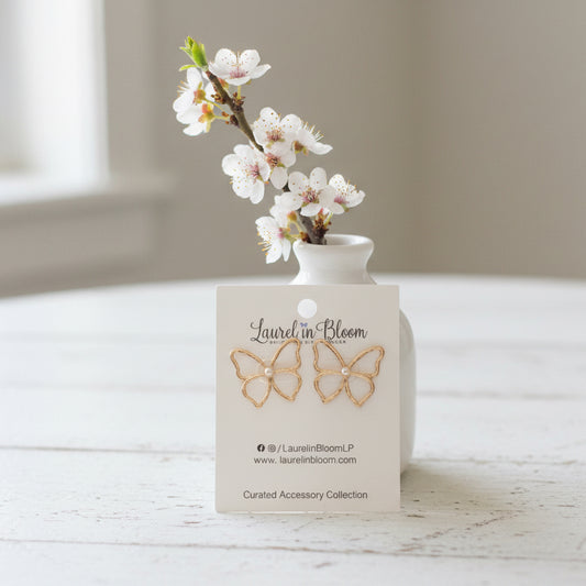 Butterfly Blooms Earrings