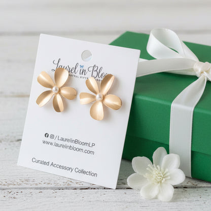 Petals & Pearls Earrings