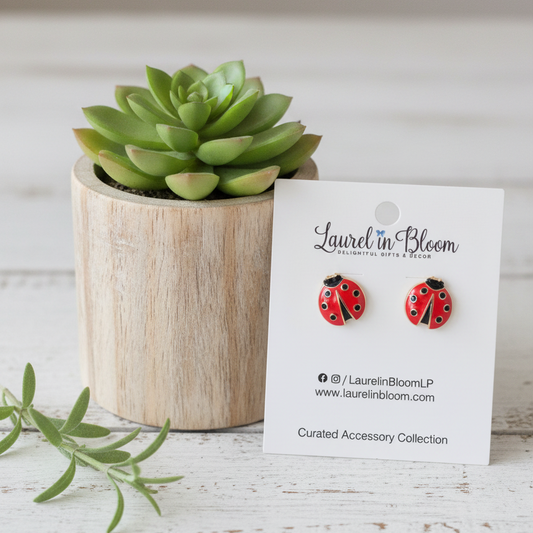 Ladybird Lane Ladybug Studs