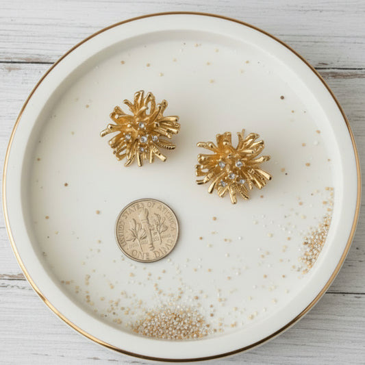 Sun Kissed Coral Earrings