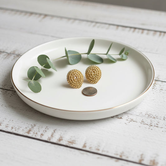 LUXE Rope Knot Statement Earrings