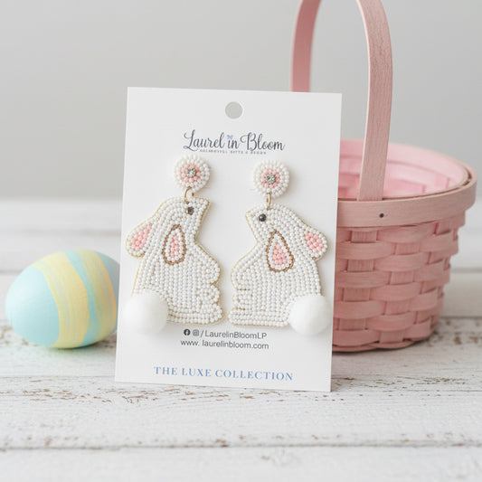 Cottontail Bunny Earrings