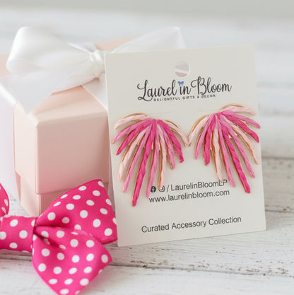 Summer Palm Parade Earrings