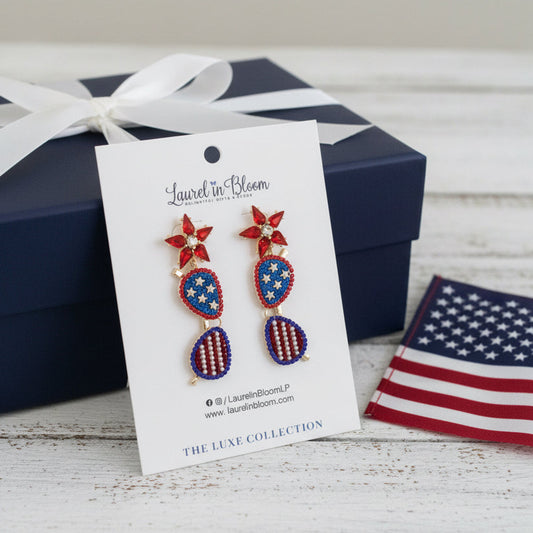 All-Star Patriot Aviator Earrings