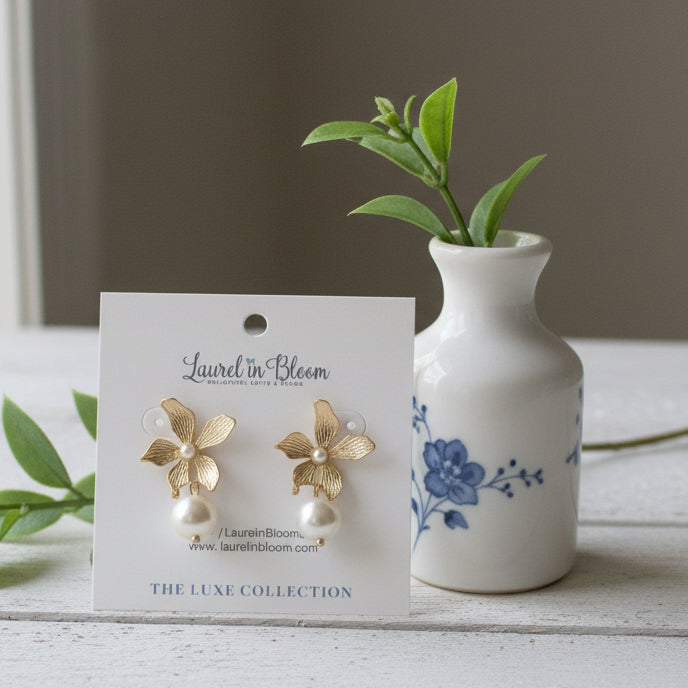 Florence Heirloom Pearl Earrings