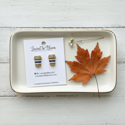 Morning Coffee Earrings