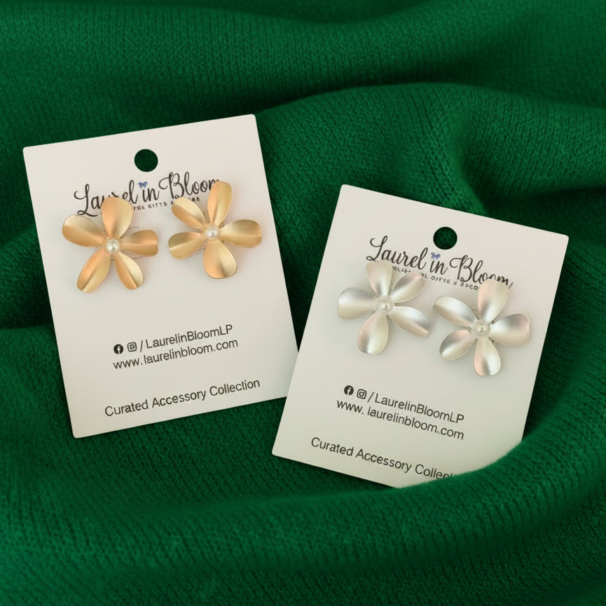 Petals & Pearls Earrings