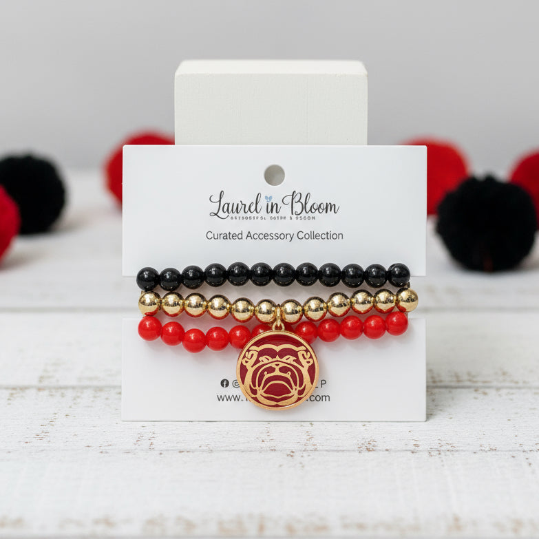 Game Day Logo Charm Bracelet