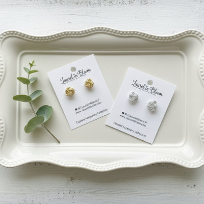 Classic Rope Knot Earrings